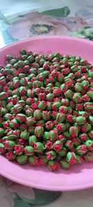 Collection de fleurs en argile faites à la main, lot de 100 pièces |   Couronnes décoratives de haute qualité |   Fournitures d'artisanat floral thaïlandais - Product Image 4