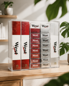 2026 New Modern Eco-friendly for Clear Acrylic Cigar Case Customizable Size Shape Pre-Assembled Artfulcosmos Perfect Blend - Product Image 3