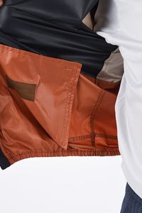 Chaqueta cortavientos de nailon de alta calidad para hombre, ropa deportiva personalizada con forro de nailon, chaqueta para correr de diseñador de Color de retazos para ropa de verano - Product Image 3