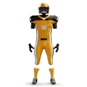 Latest Design Breathable Unisex American Football Uniform Adult <b>Size</b> Comfortable Fabric <b>Top</b> Selling American Football Uniform - Product Image 5