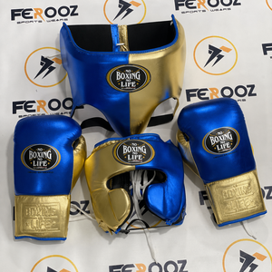 No Boxing No Life Gants de boxe Premium – Ensemble de gants d'entraînement et de sparring de haute qualité - Product Image 1