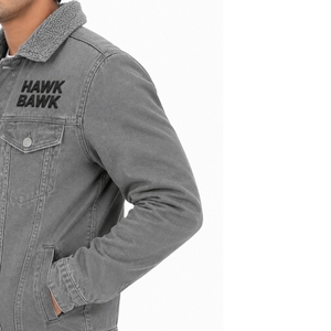 <b>Men</b>’s Casual Denim <b>Jacket</b> Clothing For Everyday Casual <b>Shearling</b> Collar Button Front Casual Style Comfortable Everyday Outdoor - Product Image 6
