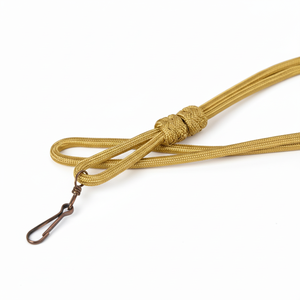 Cordon de sécurité torsadé pour sifflet avec crochet métallique pour officiers – Vente chaude - Product Image 3