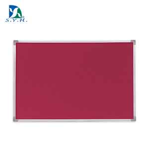 Tableau d'affichage en feutre avec cadre en aluminium SYH, doté d'une fonction de présentation de messages durable - Product Image 1