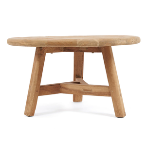 Rustic Durable Modern Nesting Kenzo Coffee Table <b>Set</b> Sustainable Solid Teak Wood Artisanal Side Tables <b>Space</b>-<b>Saving</b> Living Room - Product Image 4