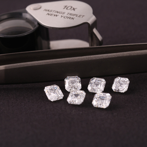0.55 Ct D Color VS1 Clarity ASSCHER Lab Origin Diamond Diamond CVD IGI Grade Diamond for Ring Making Bulk Bulk Supplier - Product Image 1