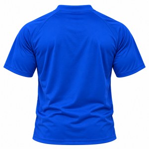 เสื้อโปโล Phi Beta Sigma สีน้ำเงินรอยัล แขนสั้น คอปก ติดกระดุม ลายตัวอักษรกรีก สไตล์ลำลอง - Product Image 3