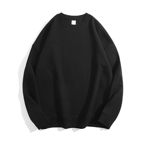 เสื้อสเวตเชิ้ตคอกลมทรงโอเวอร์ไซส์ ผ้าฝ้ายออร์แกนิค 100% หนัก 350 กรัม แบบสองด้าน สไตล์วินเทจ ยูนิเซ็กส์ ผ้าเฟรนช์เทอร์รี่ สำหรับฤดูหนาว - Product Image 2