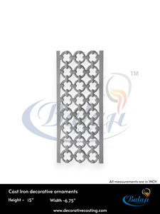 OEM Balaji Metals BM-234 Heavy Duty <b>Cast</b> Iron Garden Gate Parts Modern Easily Assembled - Product Image 3