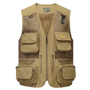 Gilet de chasse et de travail décontracté pour homme 2026, multi-poches, camouflage, idéal pour les voyages et la photographie en extérieur - Product Image 3