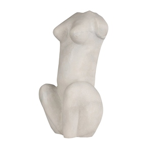 Escultura Figurativa de Mármol Hecha a Mano, Decoración de Mesa Artística Moderna Tallada, Tamaño/Color Personalizable, Diseño Extravagante - Product Image 4