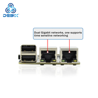 DEBIX modèle c raspberry pi 5 iMX 93 cpu carte mère bras ddr4 SBC cartes développement linux ordinateur à carte unique pour ai