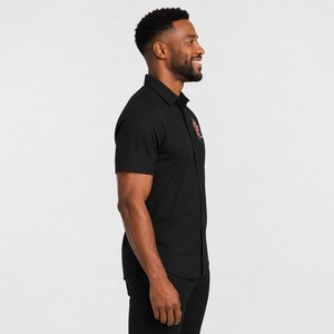 Premium Men <b>Half</b> Sleeve Dress <b>Shirt</b> Business Casual Men <b>Half</b> Sleeve Dress <b>Shirt</b> Built With Lightweight Cotton Blend Fabric - Product Image 3