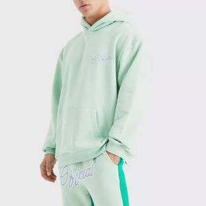 Conjuntos de Sudaderas con Capucha y Cremallera de un Cuarto, Transpirables, Ligeros, Lisos, Casuales, y Pantalones de Chándal Acampanados, al por Mayor, Precio Bajo, Diseño OEM Personalizado - Product Image 5