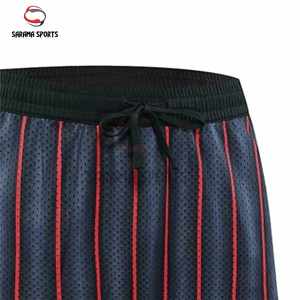 Nouveauté : Shorts de basketball personnalisés de haute qualité, grandes tailles, avec logos authentiques, couleur unie, style streetwear - Product Image 3