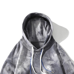 Sudadera con Capucha Personalizada con Lavado Ácido y Enzimático, Oversize, de Felpa de Algodón Pesado, Estilo Vintage Desgastado, para Streetwear y Gimnasio, con Impresión y Bordado OEM - Product Image 6