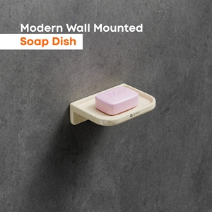 Luxury Double Soap <b>Dish</b> Wall Mount Dual Layer Glass <b>Tray</b> Metal Holder Square Heavy Duty Bathroom Storage <b>Rack</b> Hardware Silver - Product Image 2