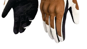 Gants SULAITE en cuir respirant, à doigts entiers, compatibles écran tactile, antidérapants et coupe-vent pour le cyclisme, la moto et les sports de plein air - Product Image 5