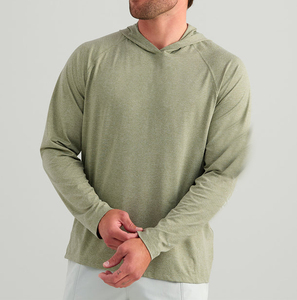 Camiseta de Pesca Cómoda de Poliéster con Protección UV UPF 50, Estampada, de Manga Larga, Transpirable, Talla XL - Product Image 1