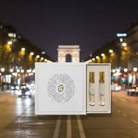Set de 2 brumas corporales de 10 ml, tamaño viaje, caja de regalo con ingredientes naturales, venta al por mayor OEM