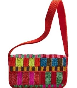 Ethnic Heart Embroidery Seed Beaded Crossbody Bag Evening Shoulder Bag Trendy Sling <b>Purse</b> Unique Luxury Fashion Statement <b>Purse</b> - Product Image 3
