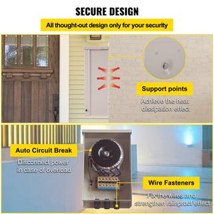 300 Watt per illuminazione paesaggistica esterna trasformatore piscina/Spa percorso luce LED compatibile Multi-Tap 12/13/14V AC resistente alle intemperie - Product Image 4