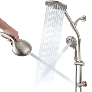 Set Completo di Accessori per Bagno con Doccetta Manuale, Sistema Doccia Premium - Product Image 2
