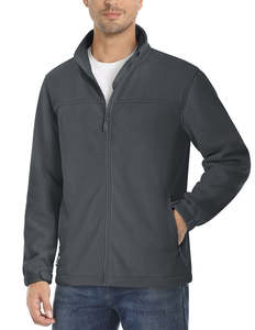 Fabricants OEM, veste en polaire tactique pour hommes, coupe-vent, manteau de travail d'hiver, veste de randonnée en plein air, coupe-vent, logo personnalisé - Product Image 1