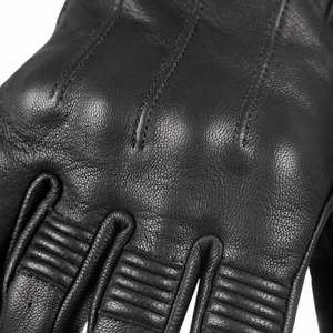Nayab Industries Unisex Durable Flexible Genuine Leather Polyurethane Full Finger Short Cuff Alpha Racing <b>Gloves</b> <b>Touch</b> <b>Screen</b> - Product Image 6