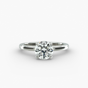Timeless 925 Sterling <b>Silver</b> Round Brilliant Cut Moissanite Solitaire <b>Ring</b> Luxury Wedding Jewelry Engagement Gift Collection - Product Image 4