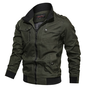 Chaquetas de Béisbol Varsity Bordadas para Hombre, Tallas Grandes, Resistentes al Viento, con Cuello Alto Personalizado, Abrigos de Otoño/Invierno - Product Image 6