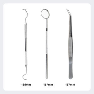 Kit de Examen Dental, Espejo Dental, Pinzas, Juego de Instrumentos Dentales - Product Image 2