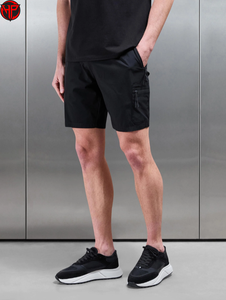 Pantalones Cortos Deportivos de Secado Rápido para Hombre, de Spandex y Poliéster, para Correr, con Bolsillos Laterales, Elásticos en Cuatro Direcciones, Cortavientos - Product Image 1