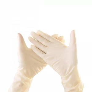Gants d'examen en latex jetables de qualité médicale sans poudre - Product Image 6