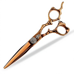 Juego de 11 Piezas de Tijeras para el Cabello, Kit Profesional de Peluquería con Peine y Cuchilla, Tijeras de Corte y Entresacado para Barbería - Product Image 5