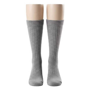 Chaussettes en coton pour enfants, 5 paires, confortables, respirantes, longues, en tricot, pour garçons et filles, vêtements décontractés, automne - Product Image 1