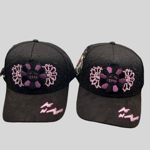 Gorra Deportiva Unisex de 5 Paneles de Alta Calidad, Ajustable, con Visera de Gamuza Bordada a Mano, Transpirable, Impermeable, de Tela de Algodón a Rayas - Product Image 3