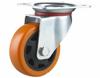 Roue pivotante en acier inoxydable robuste usinée CNC pour les services de fabrication industrielle