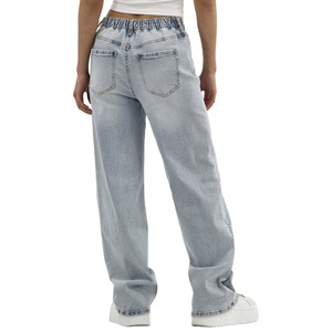2025 Stretch été femmes vêtements grande taille lavé pantalon décontracté droit doux Denim pantalon femmes jean du Bangladesh - Product Image 6