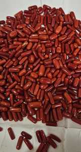Coral rouge naturel, pierres précieuses ovales, tailles variées, 7-25 carats, qualité supérieure, pierres précieuses en vrac pour la fabrication de bijoux - Product Image 1