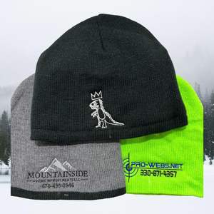 Custom Embroidery Logo Texts Design Custom Cp91 Winter Beanie <b>Hats</b> with Your Own Design - Product Image 2