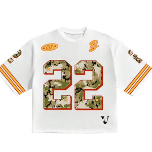 Venta al por Mayor, Personalización OEM, Todas las Tallas Disponibles, Camisetas de Fútbol Americano de Alta Calidad, 100% Poliéster, Malla Transpirable de Secado Rápido - Product Image 2