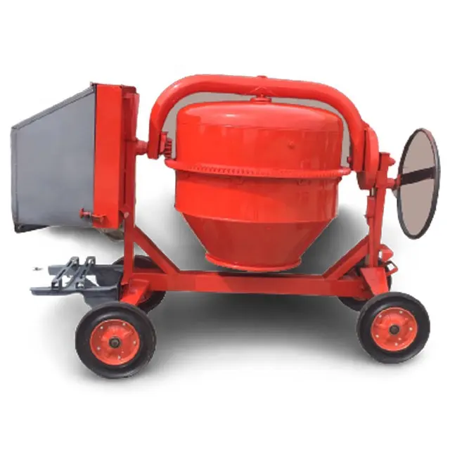 Produto de exportação para misturador concretado mini tambor 250l 350l 450l motor elétrico diesel ou gasolina gasolina