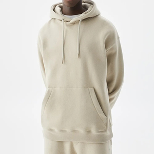 Survêtement décontracté unisexe grande taille personnalisé, coupe-vent, respirant, en coton et polyester, avec logo personnalisé, idéal pour l'hiver - Product Image 4