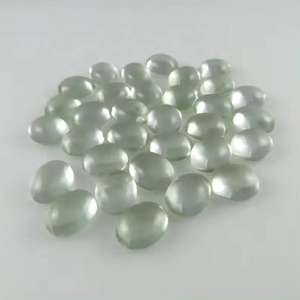 Oferta Especial: Cabujón Ovalado de Amatista Verde Natural de 7x9mm, Gema Suelta de Alta Calidad, Libre de Impuestos, Envío Internacional - Product Image 2