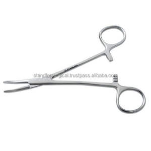 คีมหลอดเลือดแดงเคลลี่14ซม. 16ซม. เครื่องมือการผ่าตัดทั่วไปแบบโค้งสแตนเลสเยอรมัน - Product Image 6