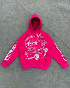 Conjunto de Sudadera con Capucha y Pantalones de Chándal de Algodón Pesado con Logotipo Bordado Personalizado y Estampado Puff del Fabricante - Product Image 6