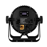 Luz LED COB Profesional de 200W, Blanco Cálido/Frío, IP65, Iluminación de Escenario con Control DMX512, Ángulo de Haz de 45°, para Iglesia/Teatro