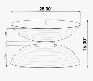 โต๊ะกาแฟทองเหลืองขายส่ง โต๊ะกลางโลหะสวยหรูสำหรับห้องนั่งเล่น โรงแรม สำนักงาน เฟอร์นิเจอร์ทันสมัยทนทาน รับสั่งซื้อจำนวนมาก - Product Image 5