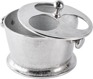 Metal cooler luxury dining decor bar counter accessory festive celebration <b>bucket</b> wine and champagne - Product Image 3